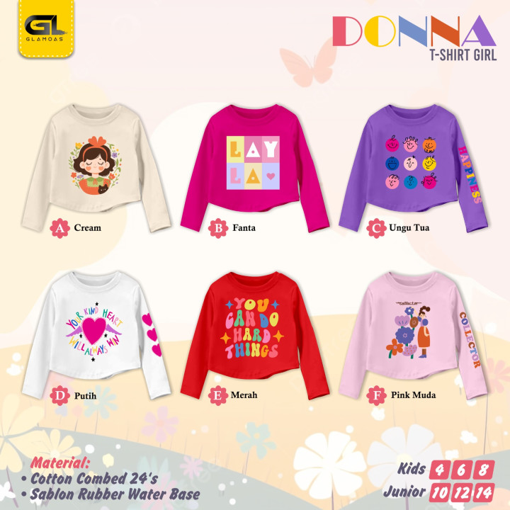 PO TSHIRT CROP DONNA BY GLAMOAS