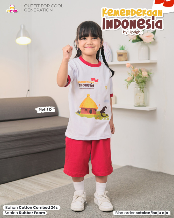 PO SET KEMERDEKAAN INDONESIA SERIES (JUN TEEN) BY UPRIGHT