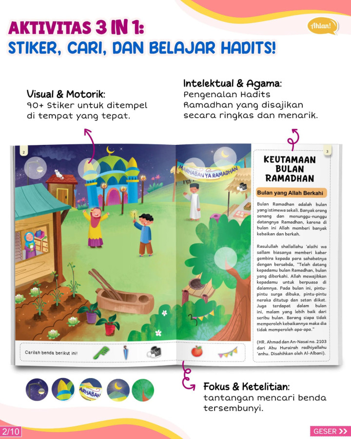 PO AKTIVITAS SERU RAMADHAN — AHLAN