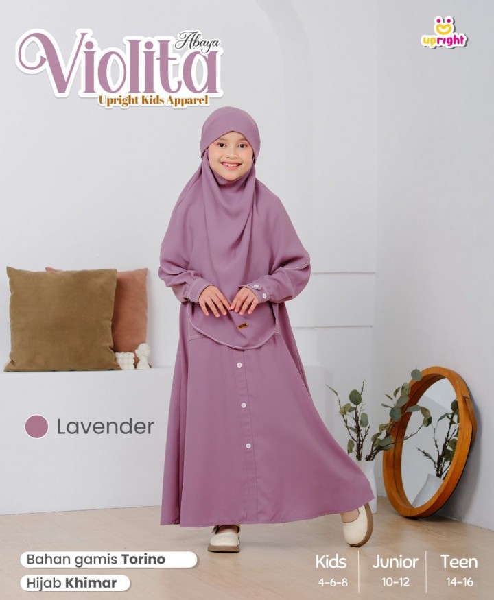 PO ABAYA VIOLITA BY UPRIGHT KIDS APPAREL