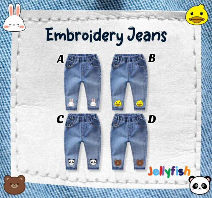 CELANA JEANS PANJANG  BY JELLYFISH