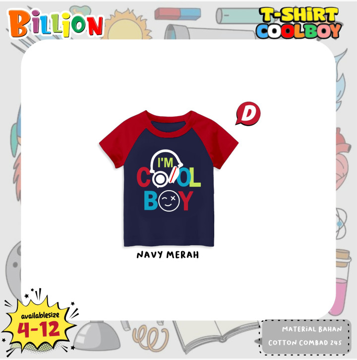 PO TSHIRT COOLBOY BY BILLION