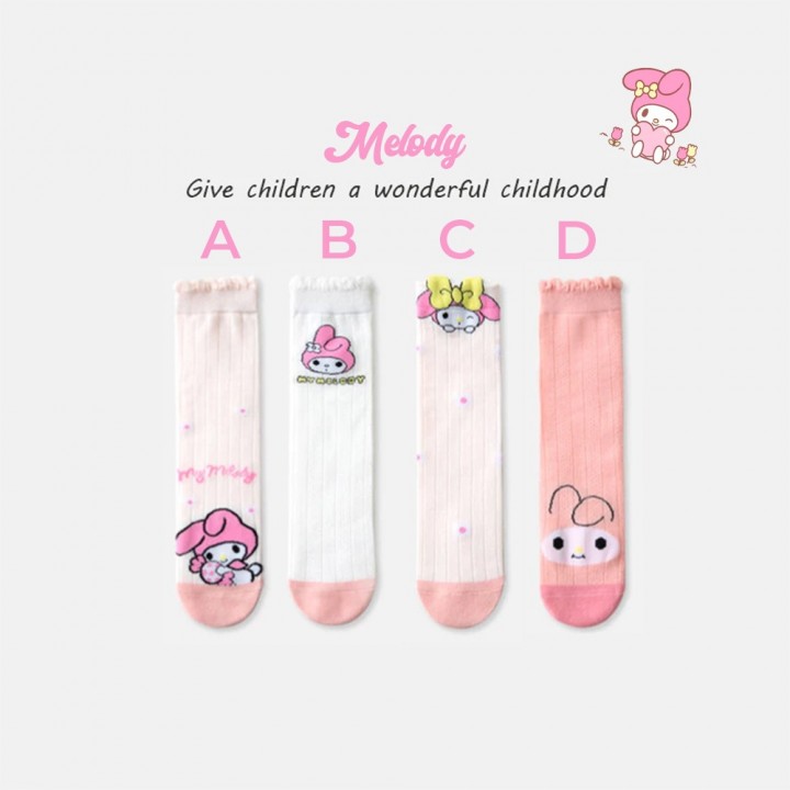 FAST PO MARU COTTON CALF SOCKS - MELODY SERIES