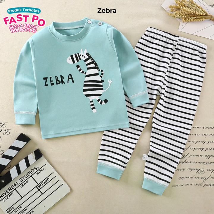 FAST PO HAPPY NAP TODDLER PAJAMAS