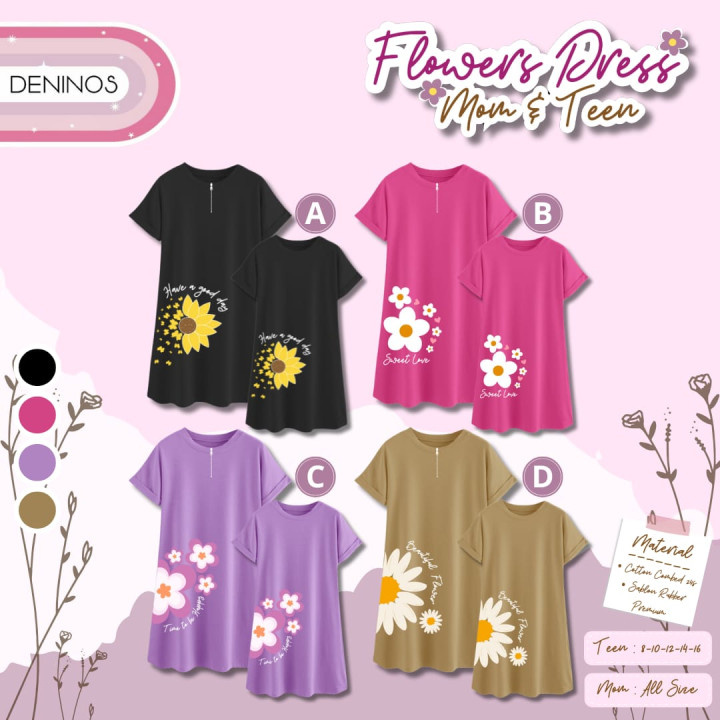PO FLOWER DRESS BY DENINOS