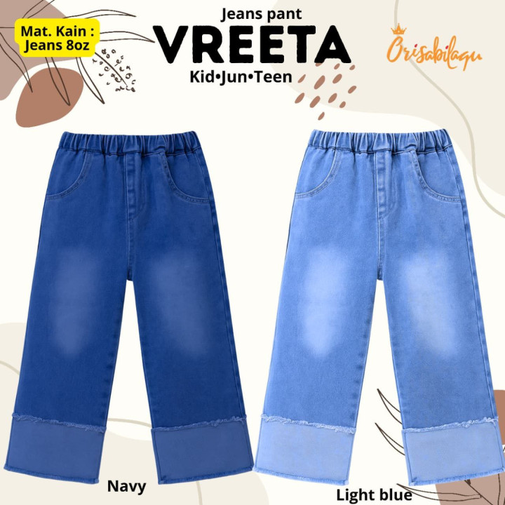 PO VREETA JEANS PANTS BY ORISABILAQU