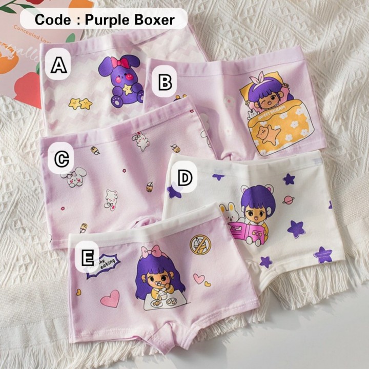 PO BOXER YUKI GIRL UNDERWEAR