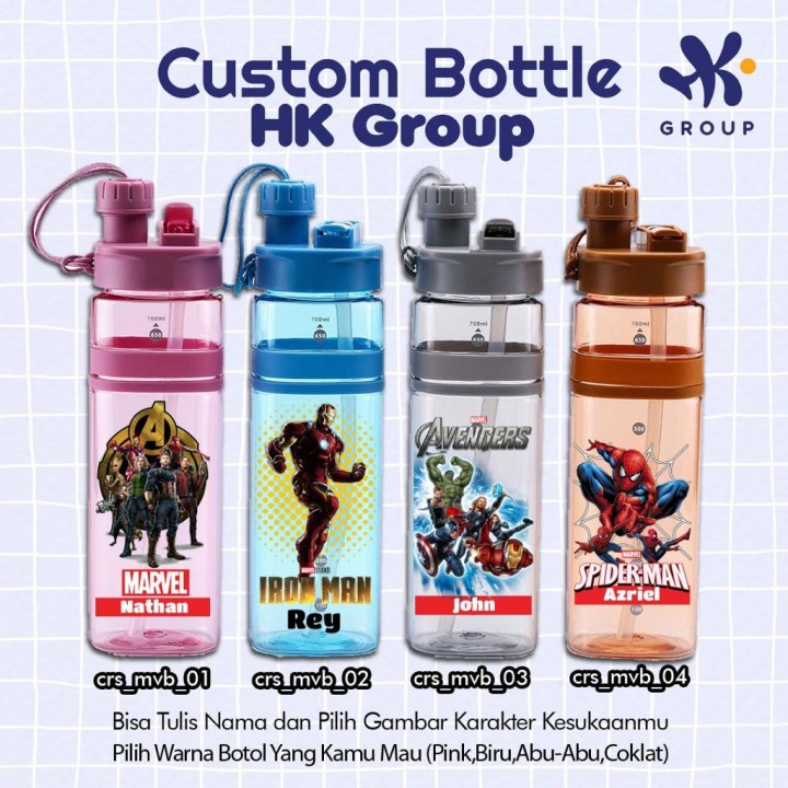CUSTOM BOTTLE MINUM 2IN1 PACKING PLASTIK BATCH 2