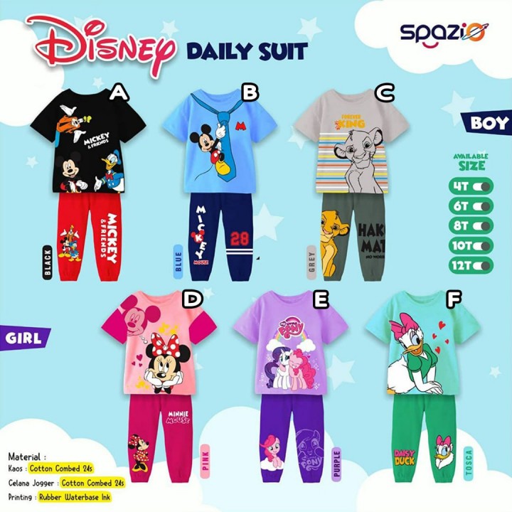 DISNEY DAILY SUIT BY SPAZIO