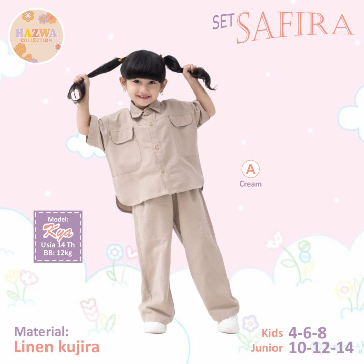 PO SET SAFIRA BY HAZWA