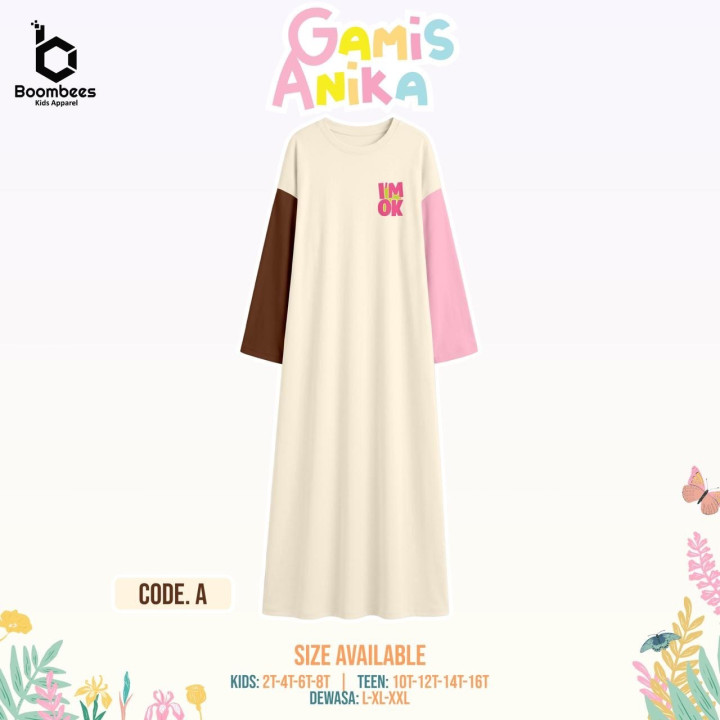 PO GAMIS ANIKA BY BOOMBEES
