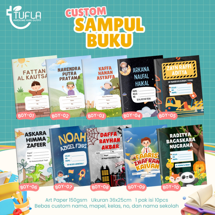 FAST PO CUSTOM SAMPUL BUKU