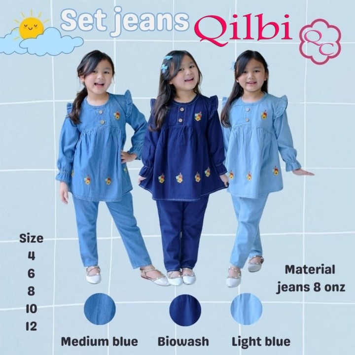 FAST PO SET JEANS QILBI