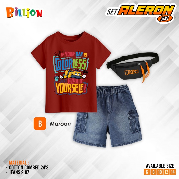 PO SET ALERON 3IN1 BY BILLION