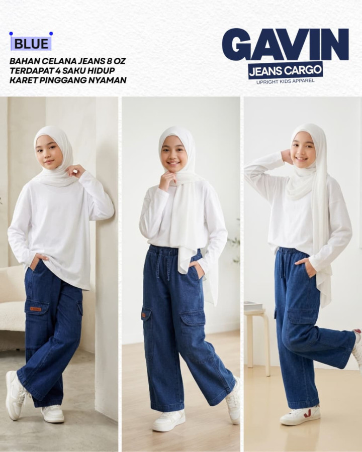 PO GAVIN JEANS CARGO BY UPRIGHT