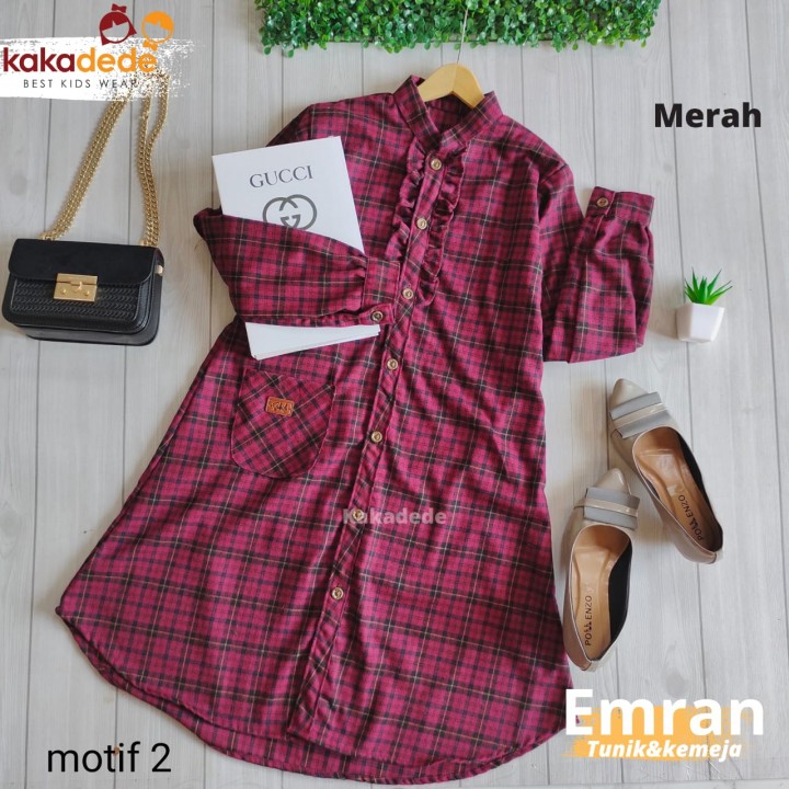 EMRAN TUNIK FLANEL MOTIF 2