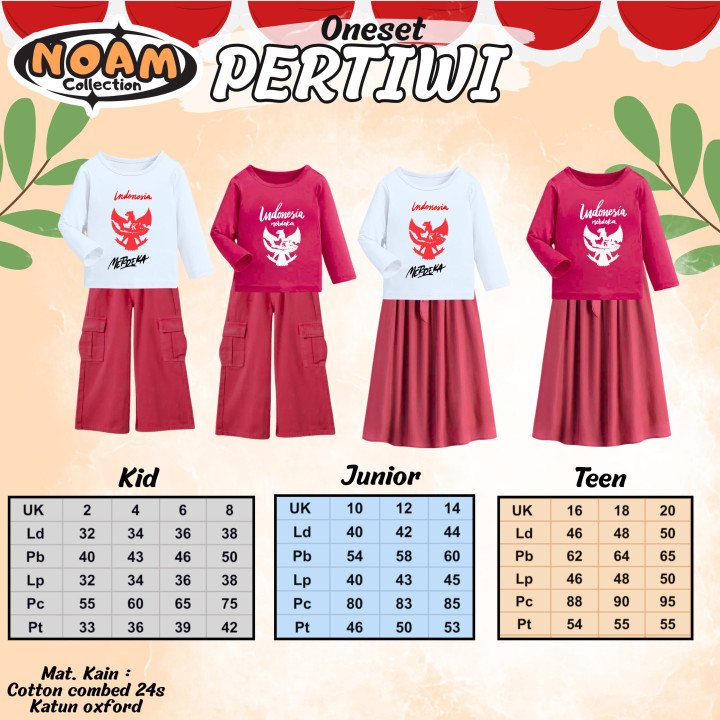PO PERTIWI ONESET (KIDS & JUN) BY NOAM