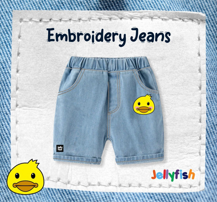 CELANA JEANS PENDEK  BY JELLYFISH