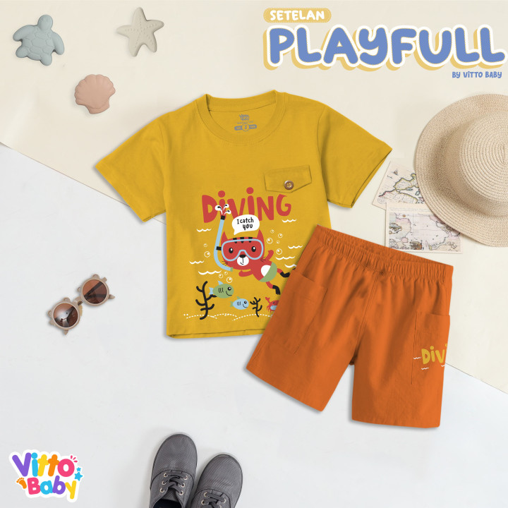 PO SETELAN PLAYFULL BY VITTO BABY