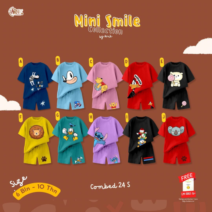 PO MINI SMILE COLLECTION BY ARNK