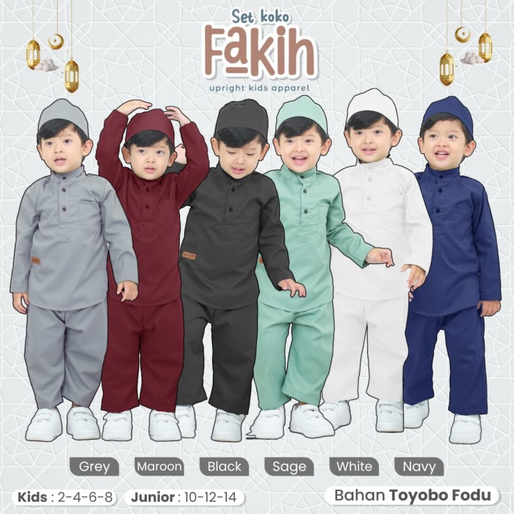 PO SET KOKO FAKIH BY UPRIGHT KIDS