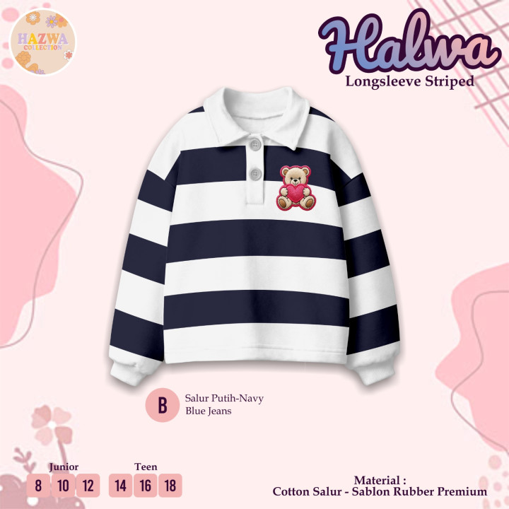 PO LONG SLEEVE SALUR HALWA BY HAZWA