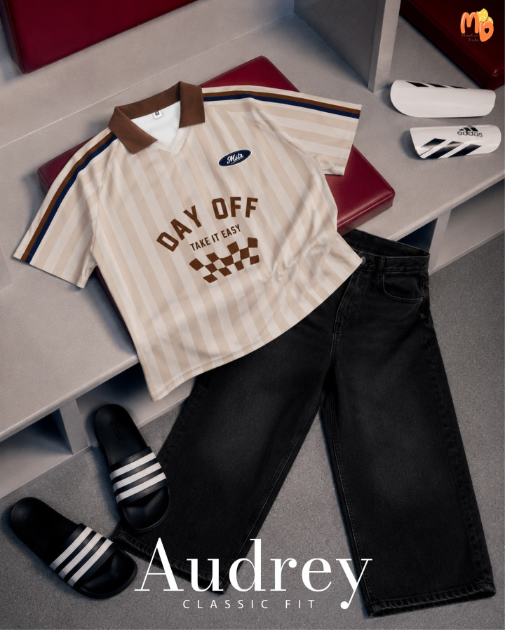 PO ONESET JERSEY AUDREY SPORTY CUSTOM NAMA BY MASTER KIDDOS