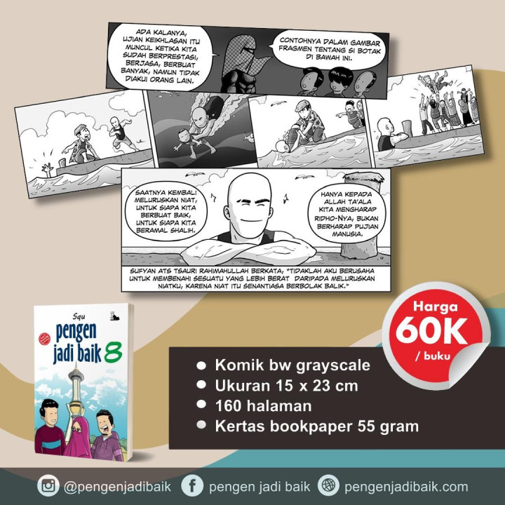 PO KOMIK PENGEN JADI BAIK SERIES 2026