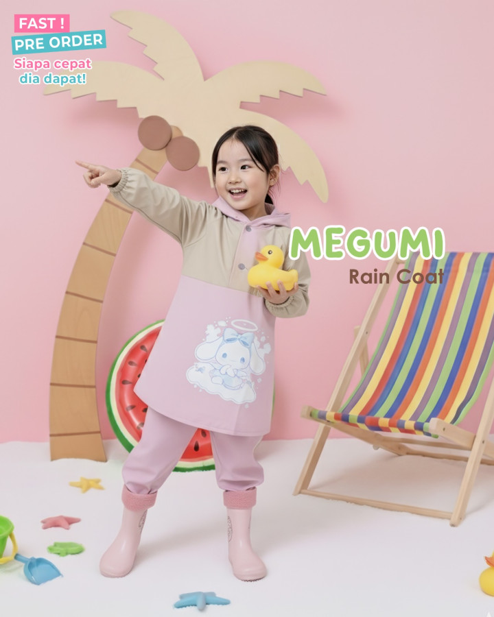 FAST PO MEGUMI RAIN COAT