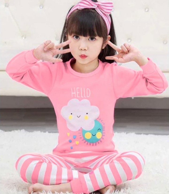 SERI 3 SHEYA PANJANG PANJANG SET PIYAMA ANAK