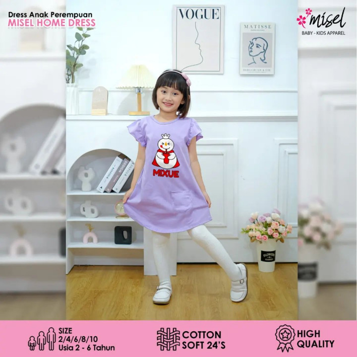 MISEL HOME DRESS RUFFLE
