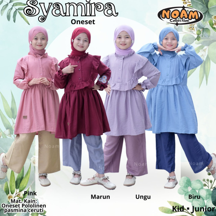 READY STOK SYAMIRA ONESET BY NOAM