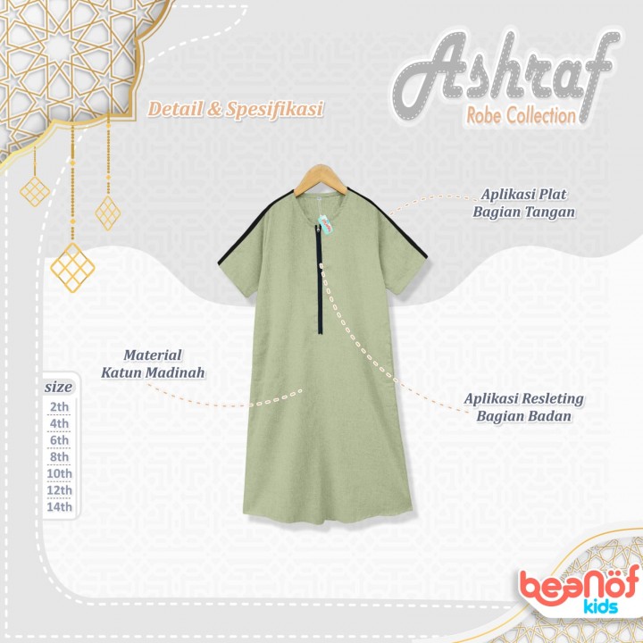 JUBAH GAMIS ASHRAF BY BEANOFKIDS