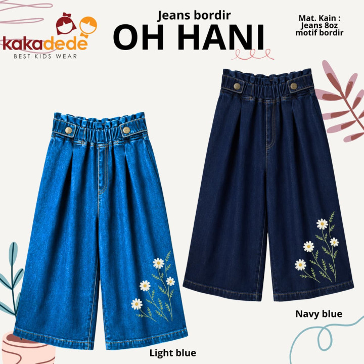 PO JEANS BORDIR OH HANI BY KAKADEDE