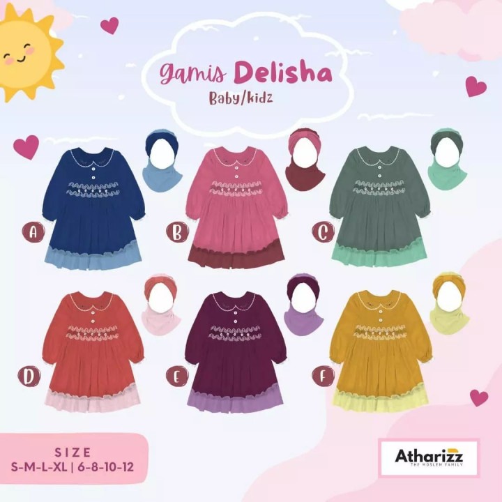 GAMIS DELISHA BY ATHARIZZ