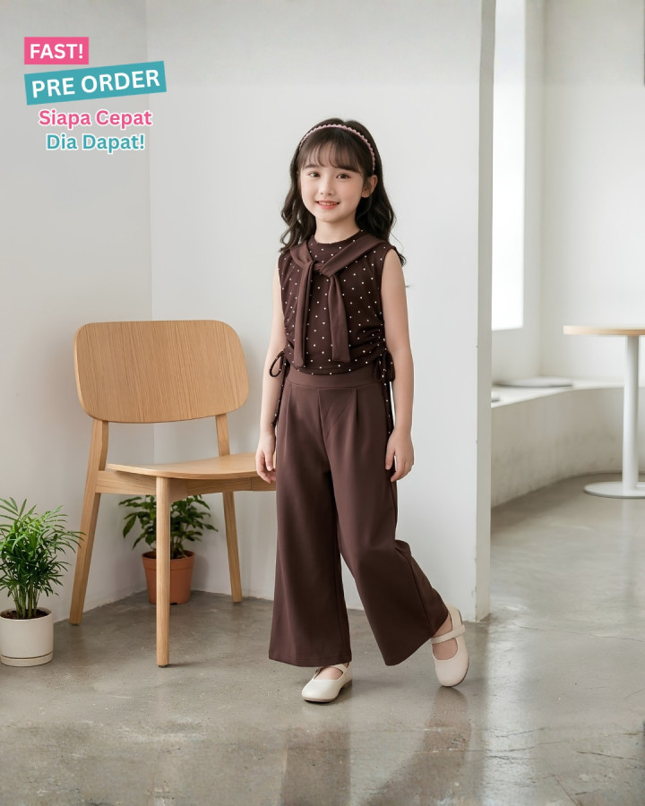 FAST PO JESICA POLKADOT SET 