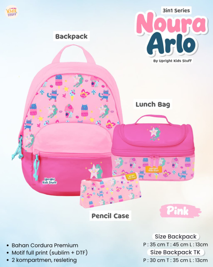 PO TAS NOURA & ALRO LUNCH BAG ONLY BY UPRIGHT