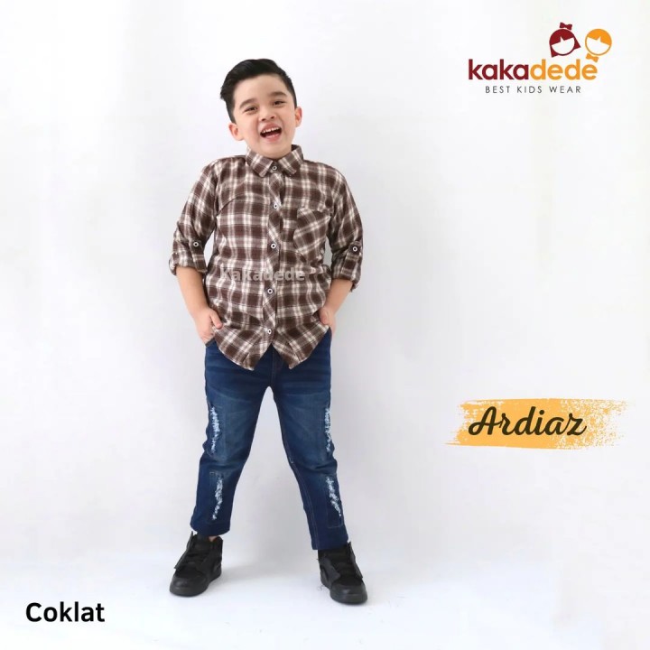 KEMEJA FLANEL PANJANG ARDIAZ BY KAKADEDE