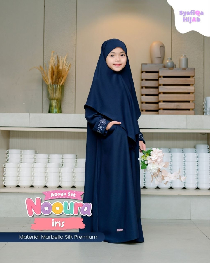 PO ABAYA SET NOURA BY SYAFIQA HIJAB