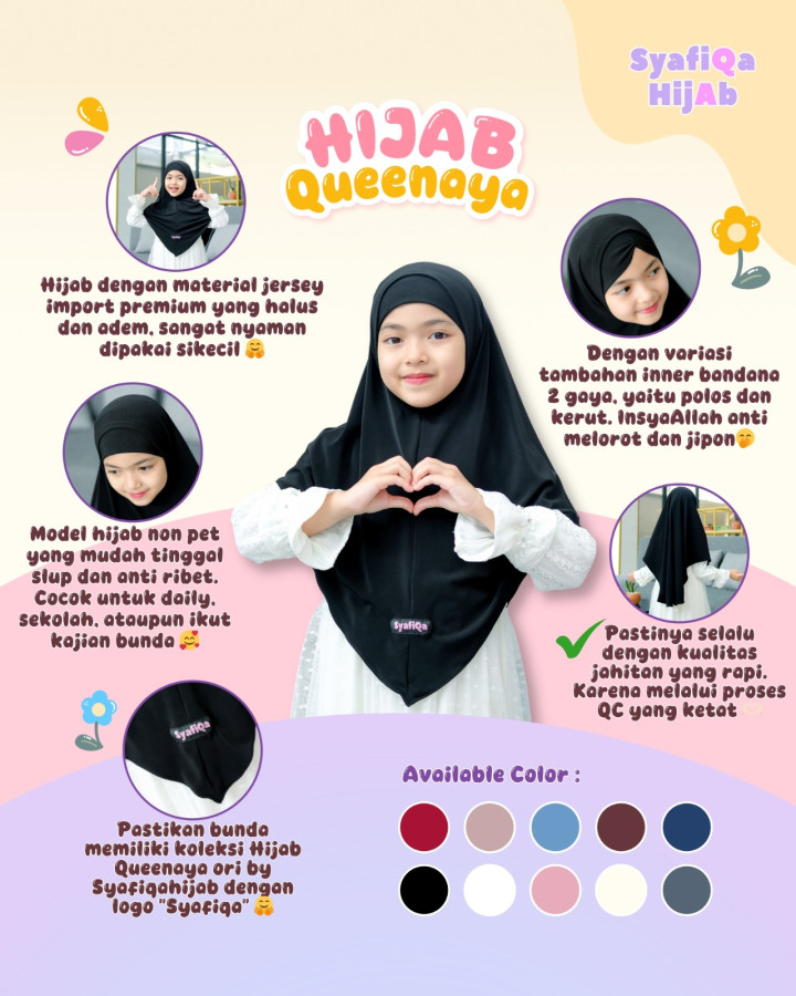 PO QUEENAYA HIJAB BY SYAFIQA