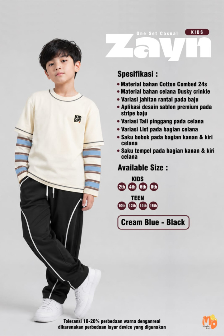 PO ONE SET ZAYN UNISEX