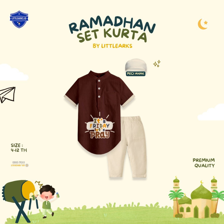 PO RAMADHAN SET KURTA BT LITTLE ARKS