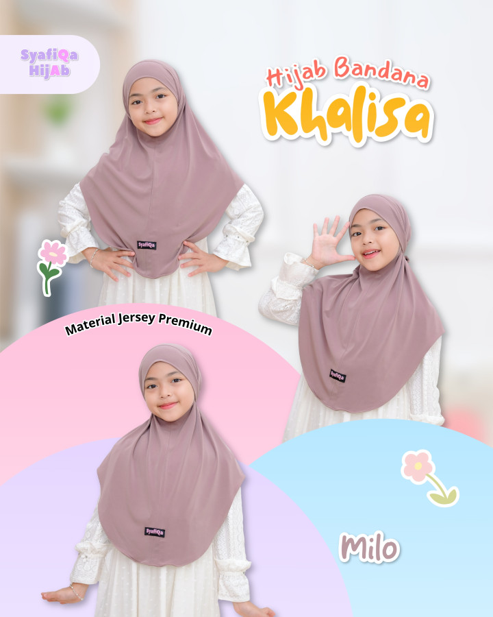 FAST PO KHALISA HIJAB BANDANA BY SYAFIQA