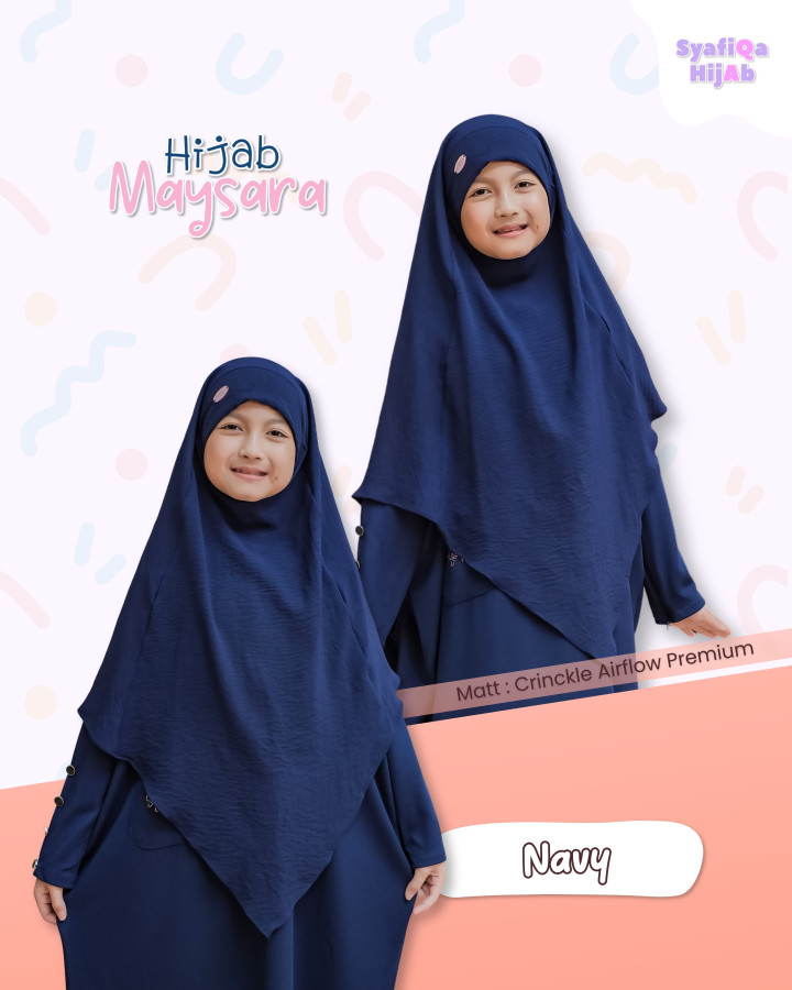 PO HIJAB FK MAYSARA V SHAPE BATCH 2 BY SYAFIQA