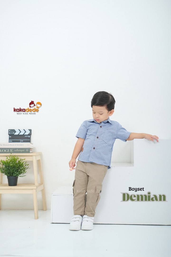 PO BOY SET DEMIAN KIDS BY KAKADEDE