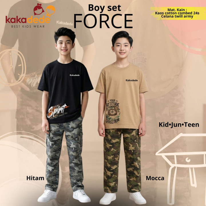 PO BOY SET FORCE BY KAKADEDE