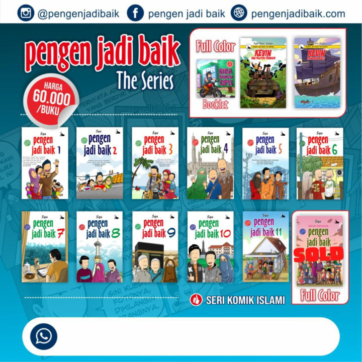 PO KOMIK PENGEN JADI BAIK SERIES 2025