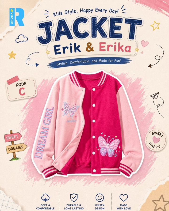 PO JACKET ERIK & ERIKA BY RYUCO