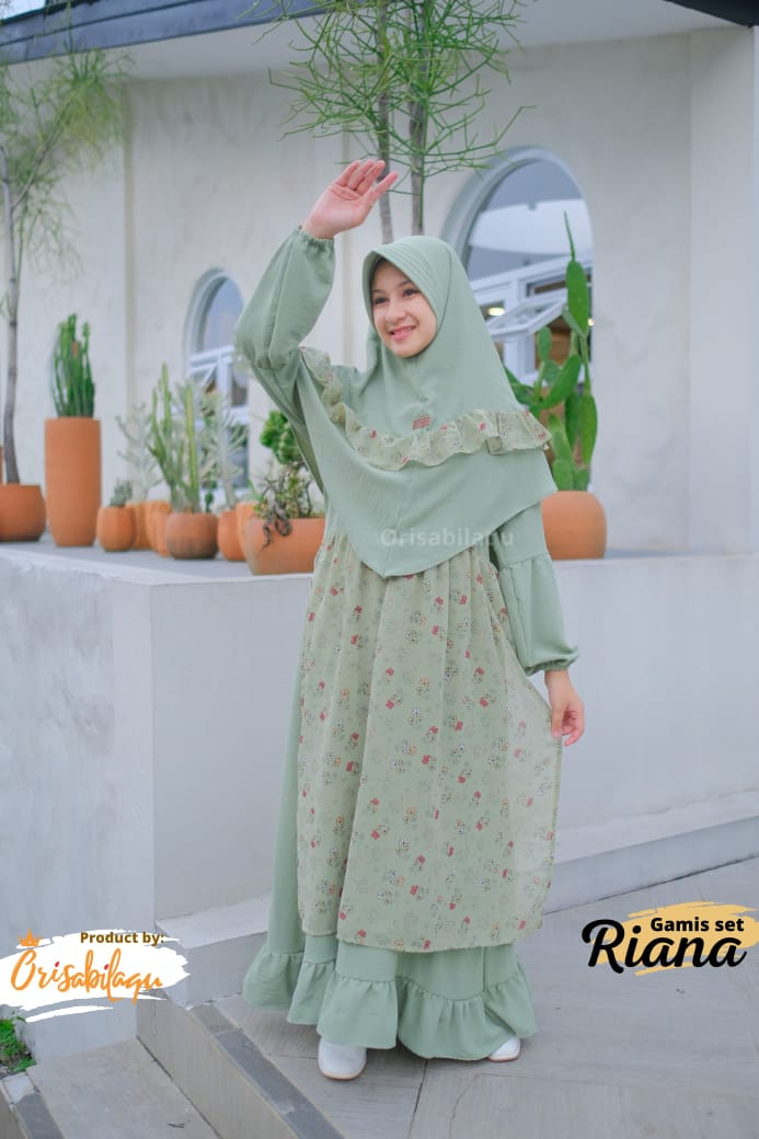 READY STOK GAMIS RIANA BY ORISABILAQU