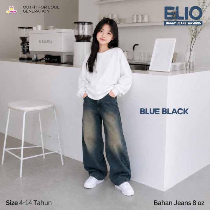 PO ELIO BAGGY JEANS WASHING BY UPRIGHT